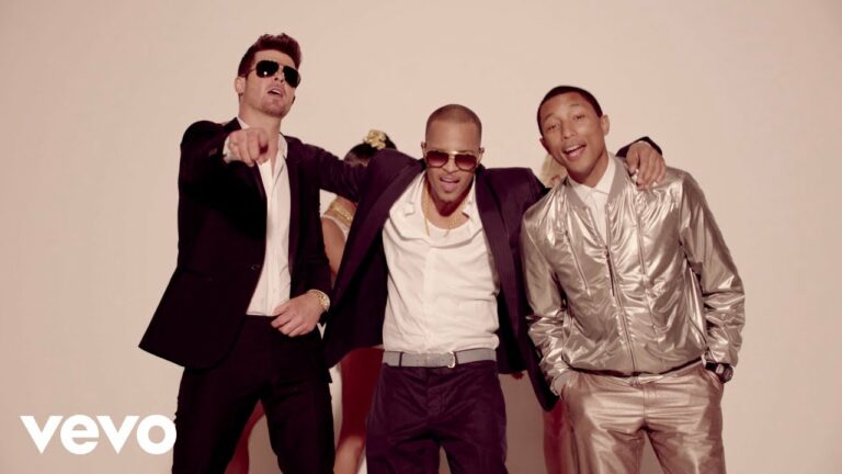 Robin Thicke, T.I. + Pharrell – Blurred Lines – teledysk