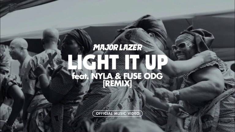 Major Lazer, Nyla, Fuse ODG – Light It Up (Remix) – teledysk
