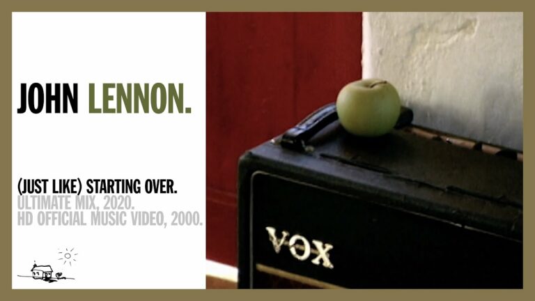 John Lennon – (Just Like) Starting Over – teledysk