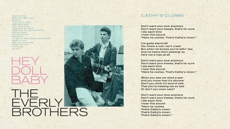 The Everly Brothers – Cathy’s Clown – teledysk