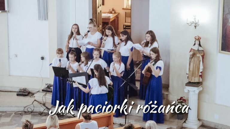 Schola Adonai – Jak paciorki różańca (4 zwrotki) — Koncert Maryjny „Synu oto Matka Twoja” – teledysk