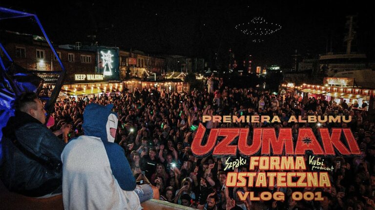 PREMIERA ALBUMU SZPAKU, KUBI PRODUCENT – UZUMAKI FORMA OSTATECZNA / GUGU VLOG 001 – teledysk