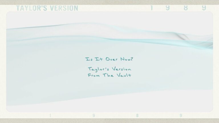 Taylor Swift – Is It Over Now? (Taylor’s Version) (From The Vault) – teledysk