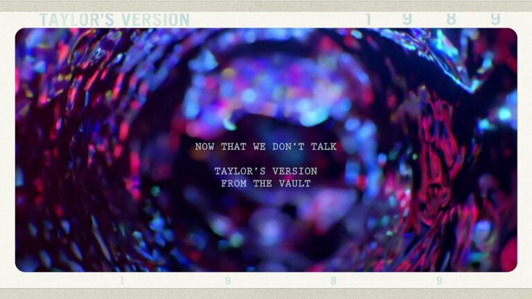 Taylor Swift – Now That We Don’t Talk (Taylor’s Version) (From The Vault) – teledysk