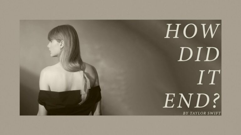 Taylor Swift – How Did It End? – teledysk