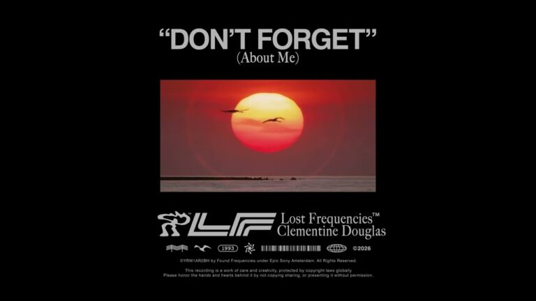 Lost Frequencies – Don’t Forget (About Me) – teledysk
